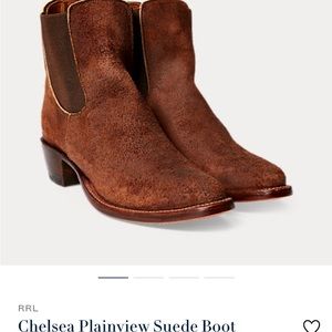 Ralph Lauren Womens RRL western short boot.